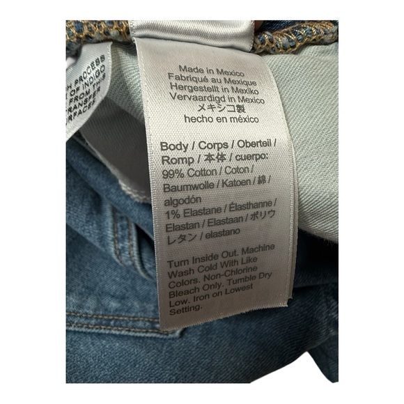J. Crew ** High Rise Classic Vintage Jeans in Medium Charter Blue Wash Size 31 - Picture 12 of 14